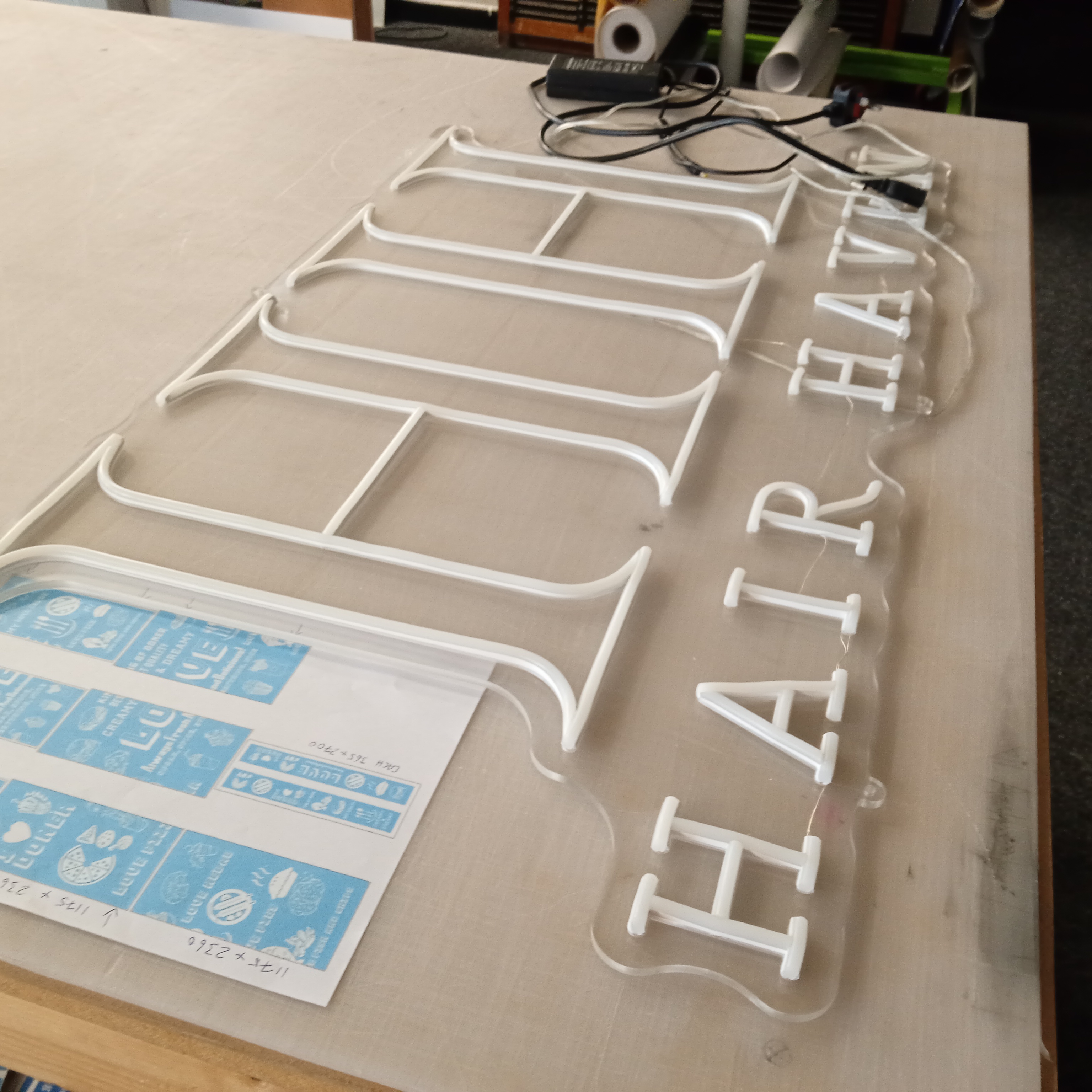 Signage project by Backdrop Media